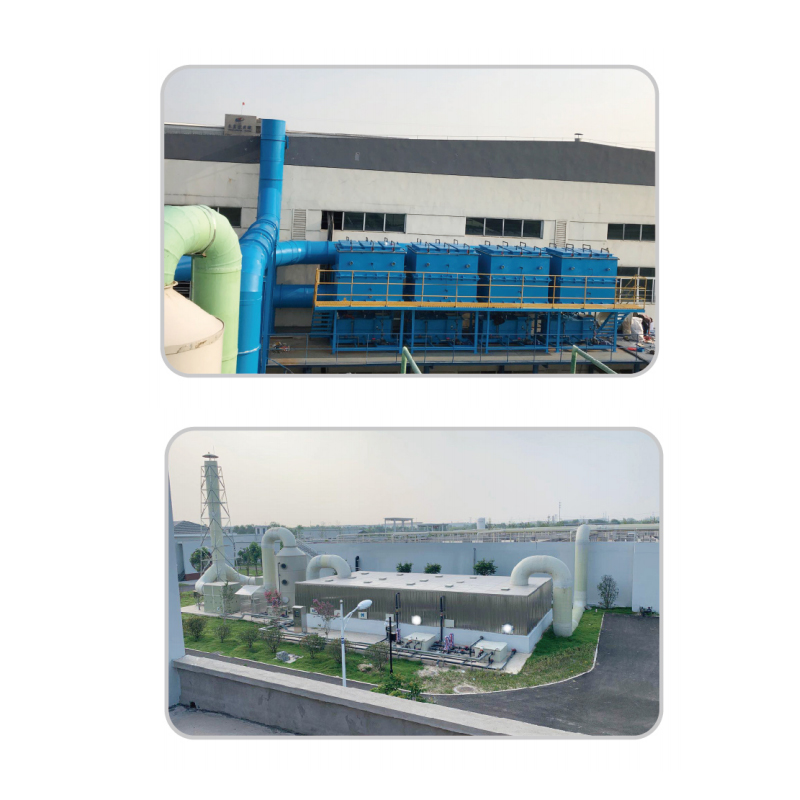 Attrezzatura deodorante per filtrazione biologica a goccia