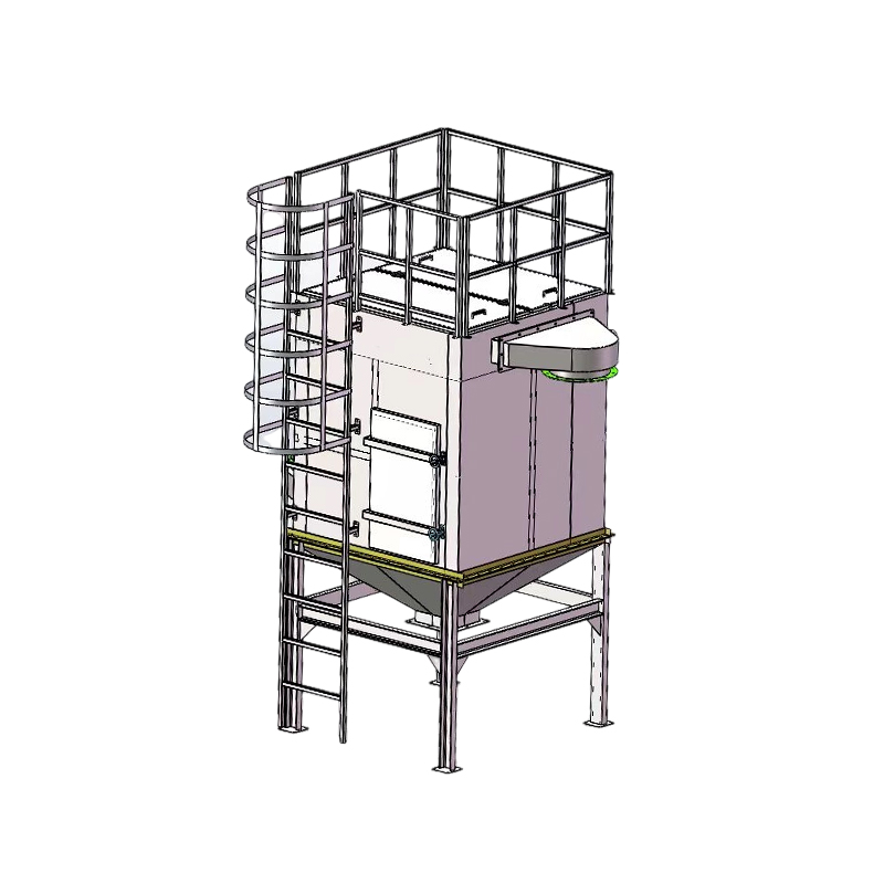 Aspiratore di polveri a maniche