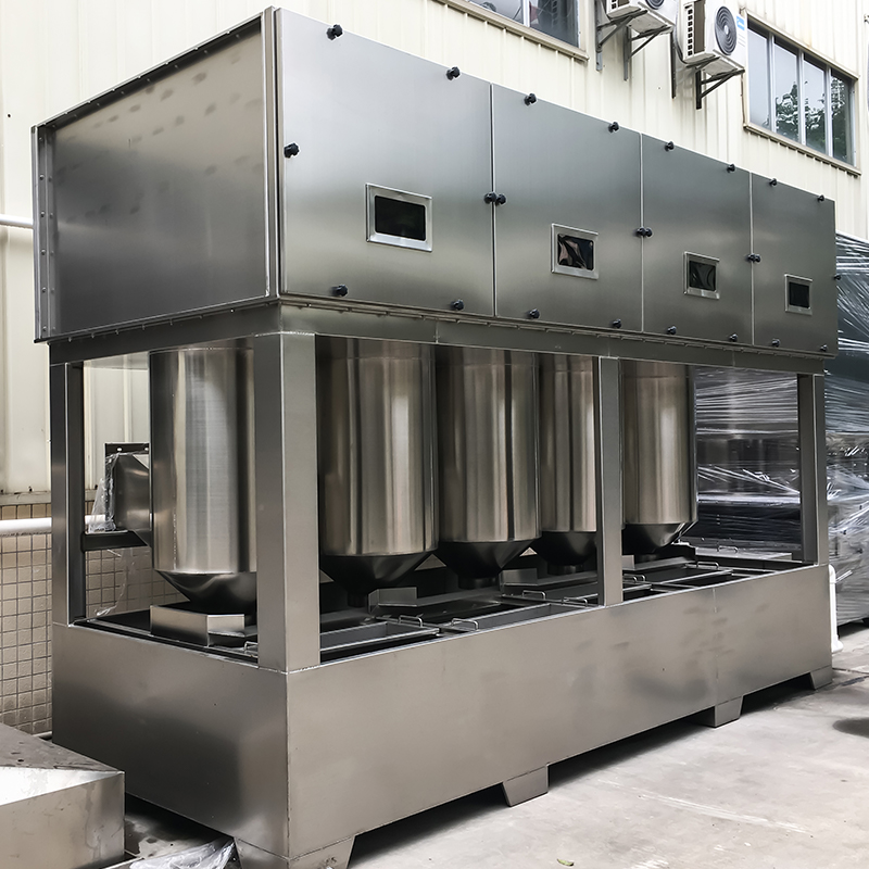 Torre di spruzzatura ciclonica ibrida