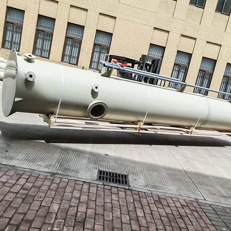 Torre di spruzzatura con avvolgimento PPH