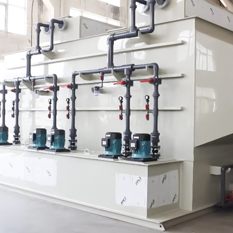 Torre di lavaggio orizzontale in PP