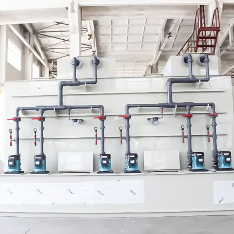 Torre di lavaggio orizzontale in PP