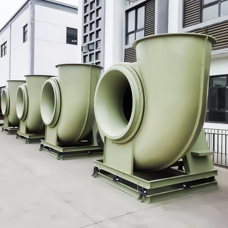 Ventilatori anticorrosione a media e bassa pressione in FRP