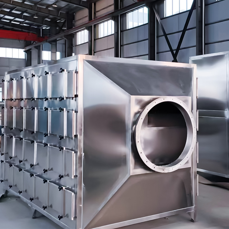 Struttura del cassetto della scatola di adsorbimento a carbone attivo in acciaio inossidabile 304