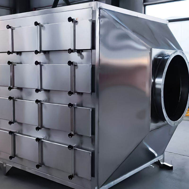 Struttura del cassetto della scatola di adsorbimento a carbone attivo in acciaio inossidabile 304