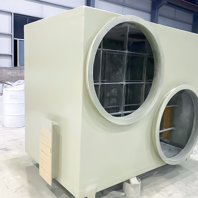 Scatola di adsorbimento a carbone attivo in fibra di vetro