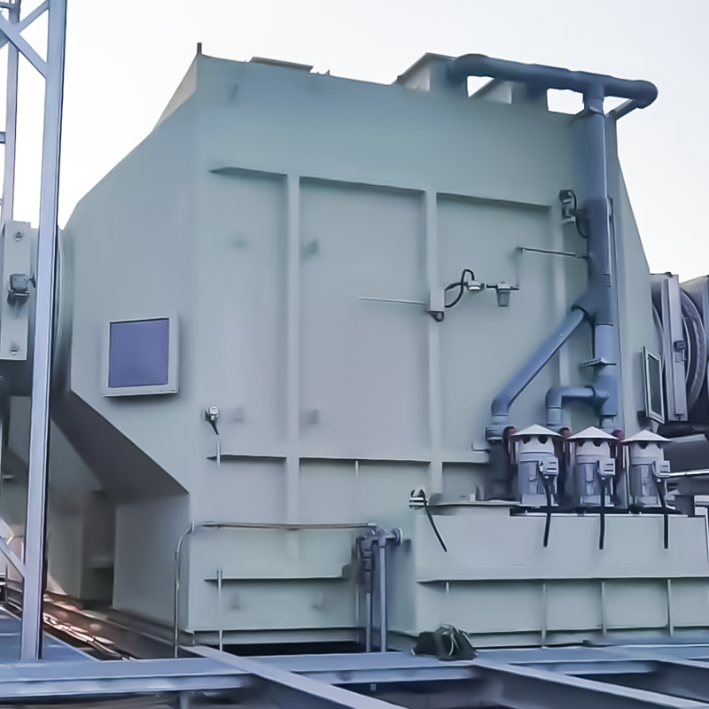 Torre di lavaggio orizzontale in FRP