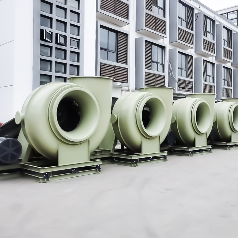 Ventilatori anticorrosione a media e bassa pressione in FRP