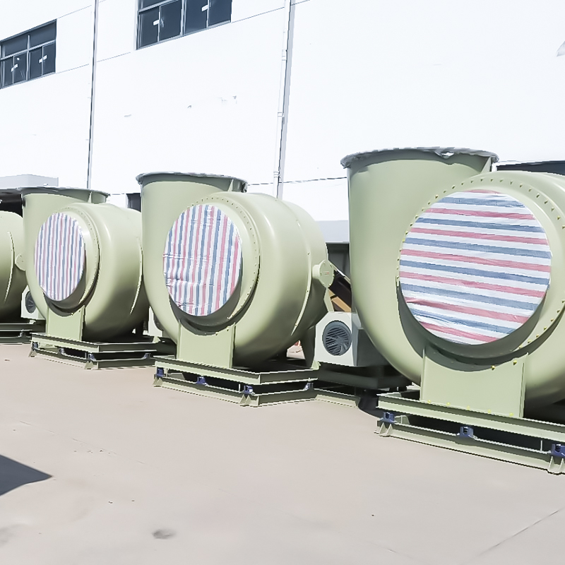 Ventilatori anticorrosione a media e bassa pressione in FRP