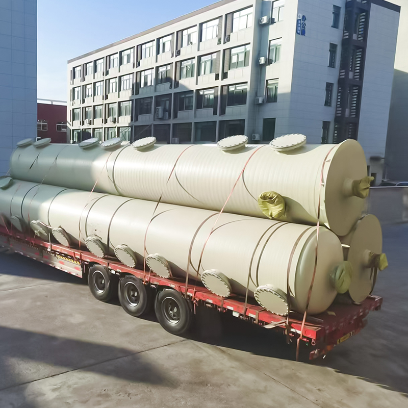 Torre di spruzzatura con avvolgimento PPH