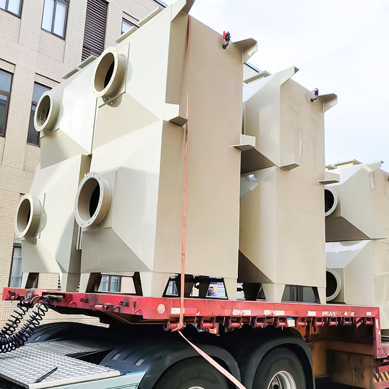 Scatola di adsorbimento a carbone attivo in PP