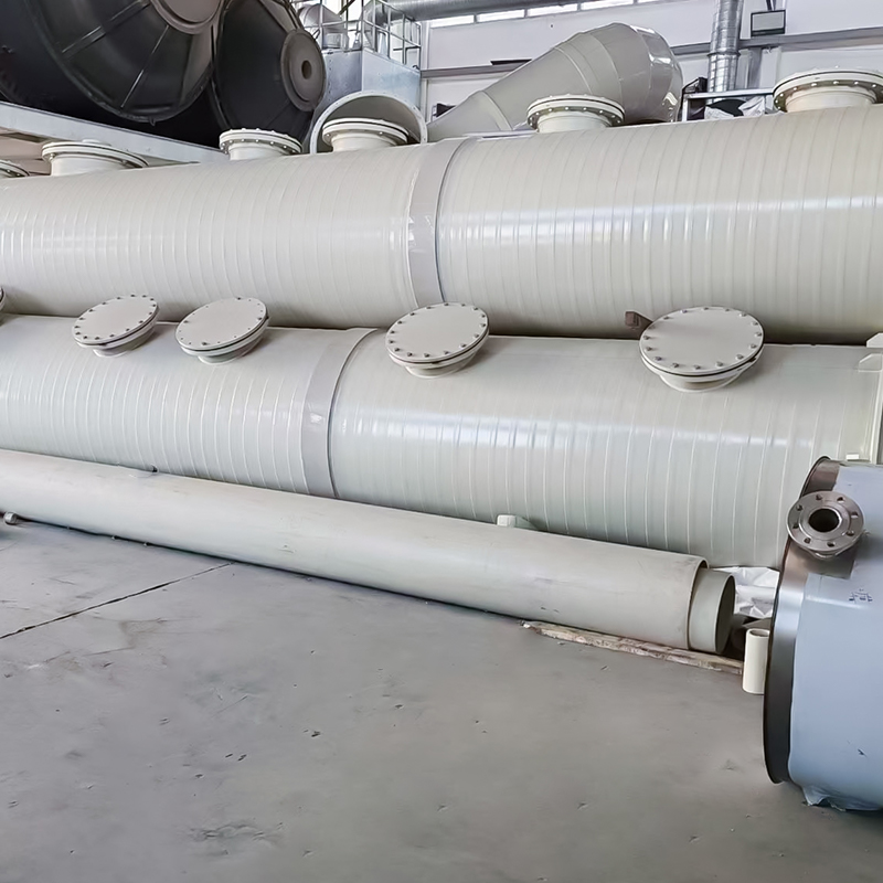 Torre di spruzzatura con avvolgimento PPH