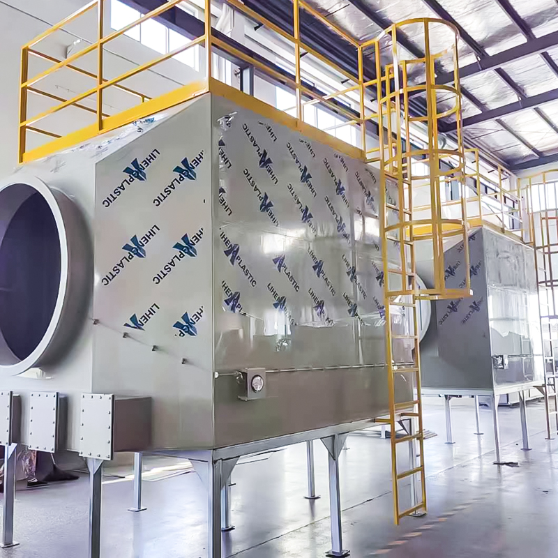 Scatola di adsorbimento a carbone attivo in PP