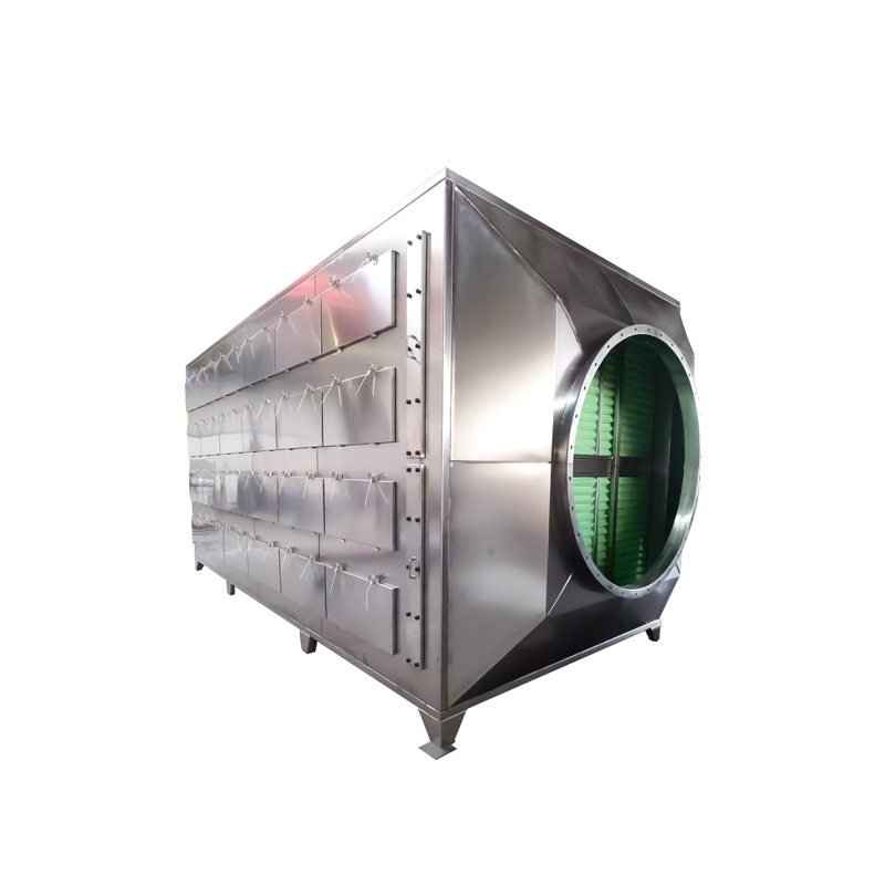 Struttura del cassetto della scatola di adsorbimento a carbone attivo in acciaio inossidabile 304