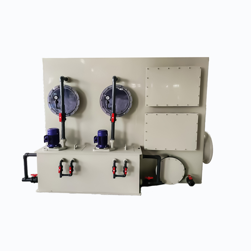 Torre di lavaggio orizzontale in PP